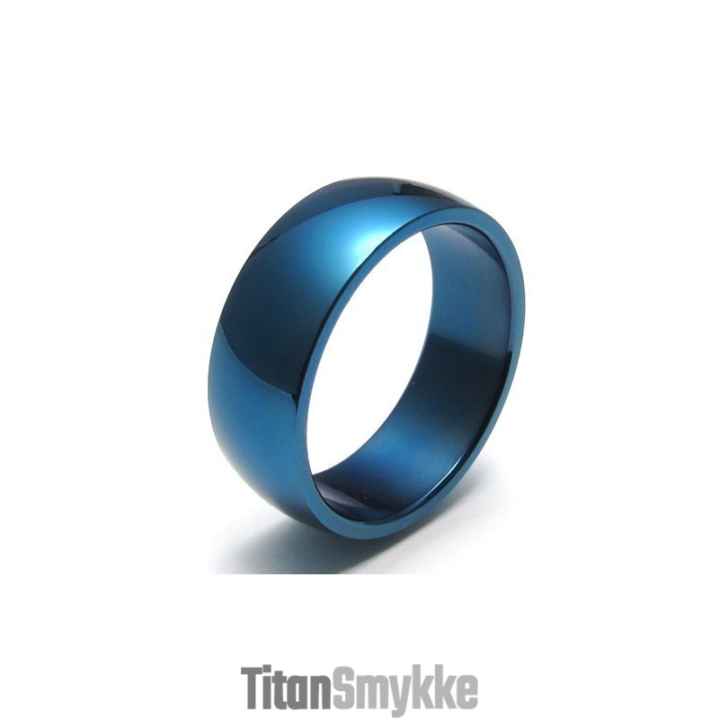 Behændigt Design Farve Smuk I Farver Titaniumring I Fremragende Kvalitet