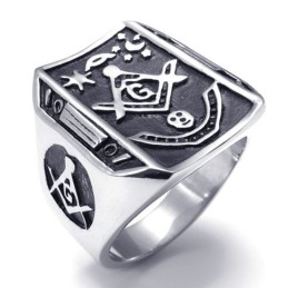 Moderigtige Mønstre, Farveglans, Titaniumring I Høj Kvalitet