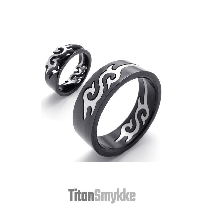 Nyeste Teknologi, Delikate Farver, Holdbar I Brug, Titaniumring