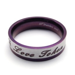 Smukt Design, Smukt I Farver, Titaniumring I Overlegen Kvalitet