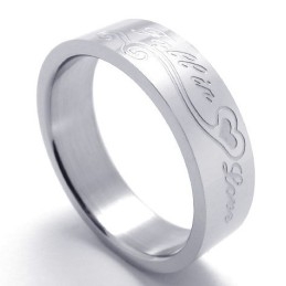 Elegant Form, Farve, Glans, Kvalitet Og Kvantitet Garanteret Titaniumring