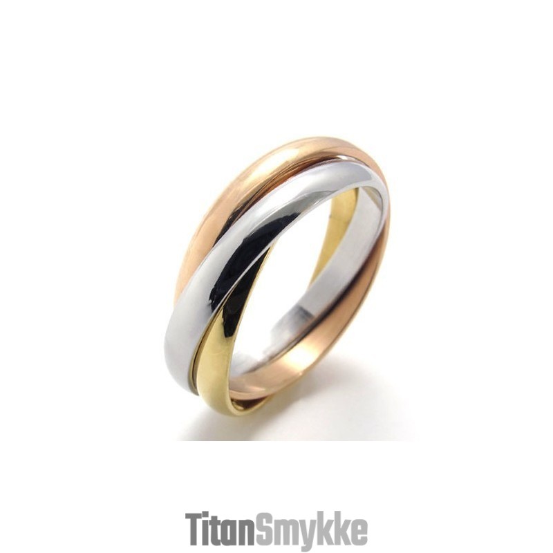 Smukt Design, Smuk I Farverne, Holdbar I Brug, Titaniumring