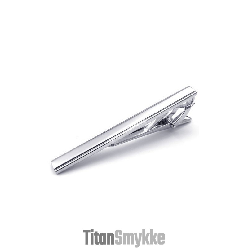 Behændigt Design, Farveglans, Slipsenål I Titanium Af Høj Kvalitet