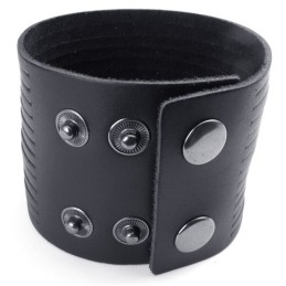 Behændigt Design I Delikate Farver I Fremragende Kvalitet Med Titaniumlæderarmbånd
