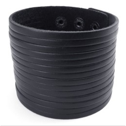 Behændigt Design I Delikate Farver I Fremragende Kvalitet Med Titaniumlæderarmbånd