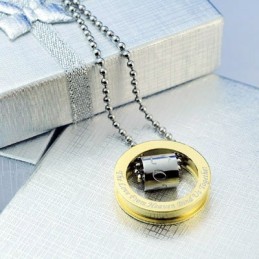 Modegaver Til Din Kæreste Herre Titanium Halskæde Vedhæng