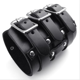 Fint Forarbejdede Delikate Farver, Pålidelig Kvalitets Titanium Læderarmbånd