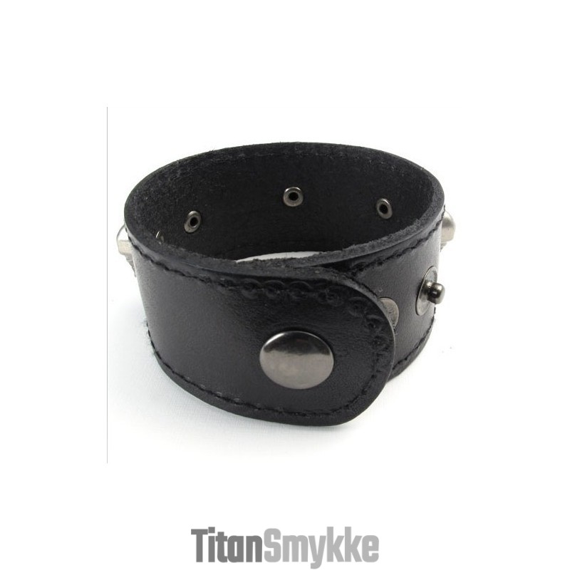 Dygtig Fremstilling Delikate Farver Pålidelig Kvalitet Titanium Læderarmbånd