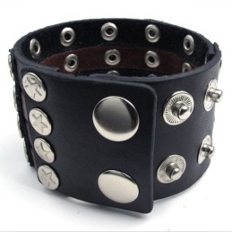 Fint Forarbejdede Delikate Farver, Pålidelig Kvalitets Titanium Læderarmbånd