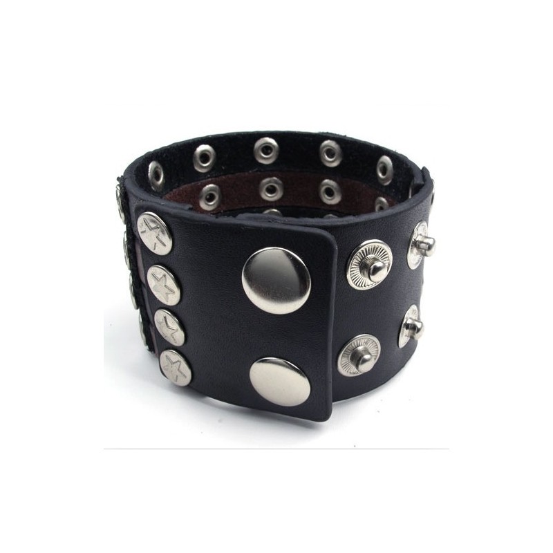 Fint Forarbejdede Delikate Farver, Pålidelig Kvalitets Titanium Læderarmbånd