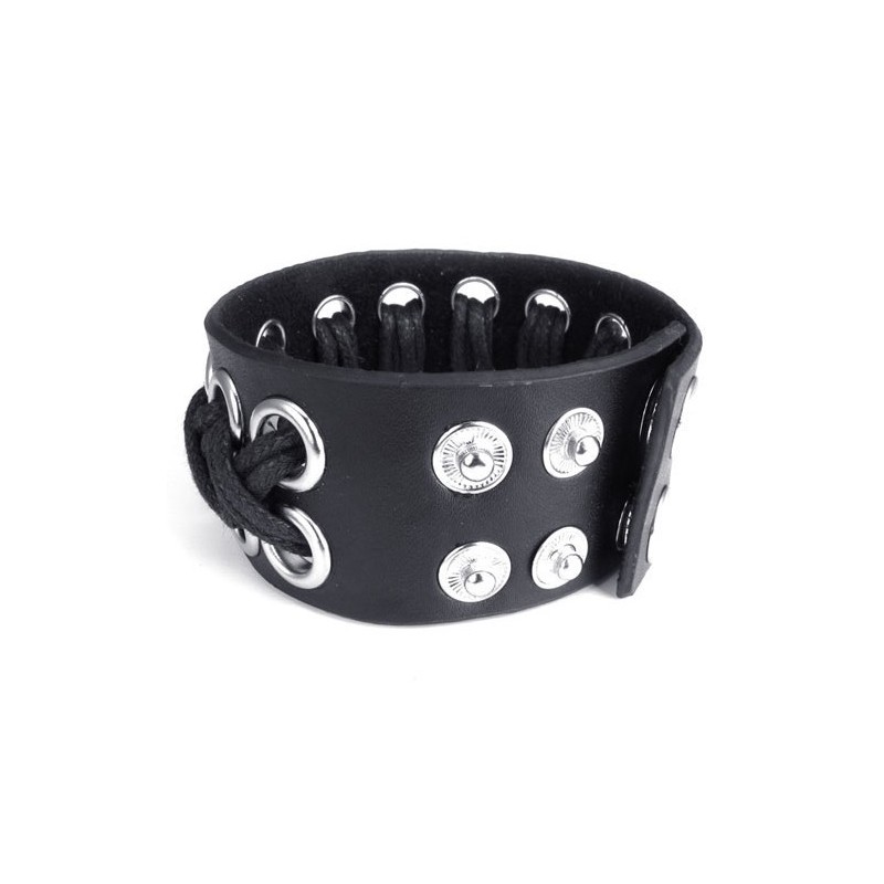 Dygtig Fremstilling Delikate Farver Pålidelig Kvalitet Titanium Læderarmbånd