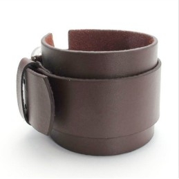 Dygtig Fremstilling Delikate Farver Pålidelig Kvalitet Titanium Læderarmbånd