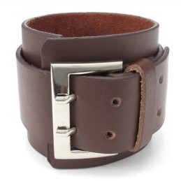 Dygtig Fremstilling Delikate Farver Pålidelig Kvalitet Titanium Læderarmbånd