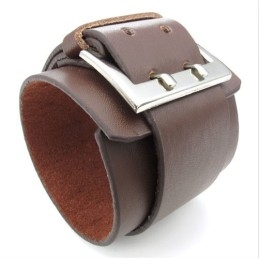Dygtig Fremstilling Delikate Farver Pålidelig Kvalitet Titanium Læderarmbånd