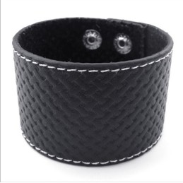 Dygtig Fremstilling Delikate Farver Pålidelig Kvalitet Titanium Læderarmbånd