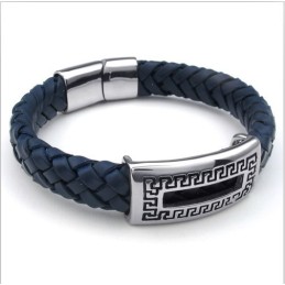 Behændigt Design, Delikate Farver, Pålideligt Titanium Læderarmbånd Af Høj Kvalitet