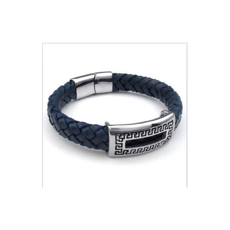 Behændigt Design, Delikate Farver, Pålideligt Titanium Læderarmbånd Af Høj Kvalitet