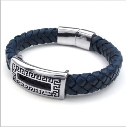 Behændigt Design, Delikate Farver, Pålideligt Titanium Læderarmbånd Af Høj Kvalitet