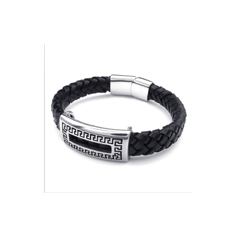Behændigt Design, Delikate Farver, Pålideligt Titanium Læderarmbånd Af Høj Kvalitet