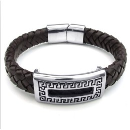 Behændigt Design, Delikate Farver, Pålideligt Titanium Læderarmbånd Af Høj Kvalitet