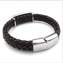 Behændigt Design, Delikate Farver, Pålideligt Titanium Læderarmbånd Af Høj Kvalitet