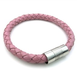Behændigt Design I Delikate Farver I Fremragende Kvalitet Med Titaniumlæderarmbånd