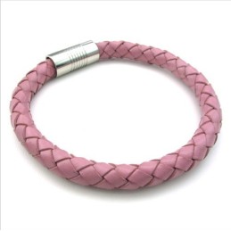 Behændigt Design I Delikate Farver I Fremragende Kvalitet Med Titaniumlæderarmbånd