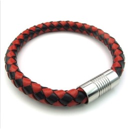 Behændigt Design I Delikate Farver I Fremragende Kvalitet Med Titaniumlæderarmbånd