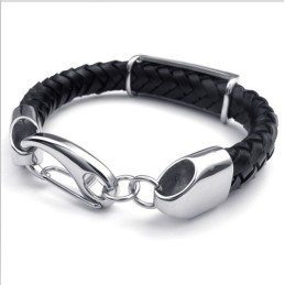 Behændigt Design, Delikate Farver, Pålideligt Titanium Læderarmbånd Af Høj Kvalitet