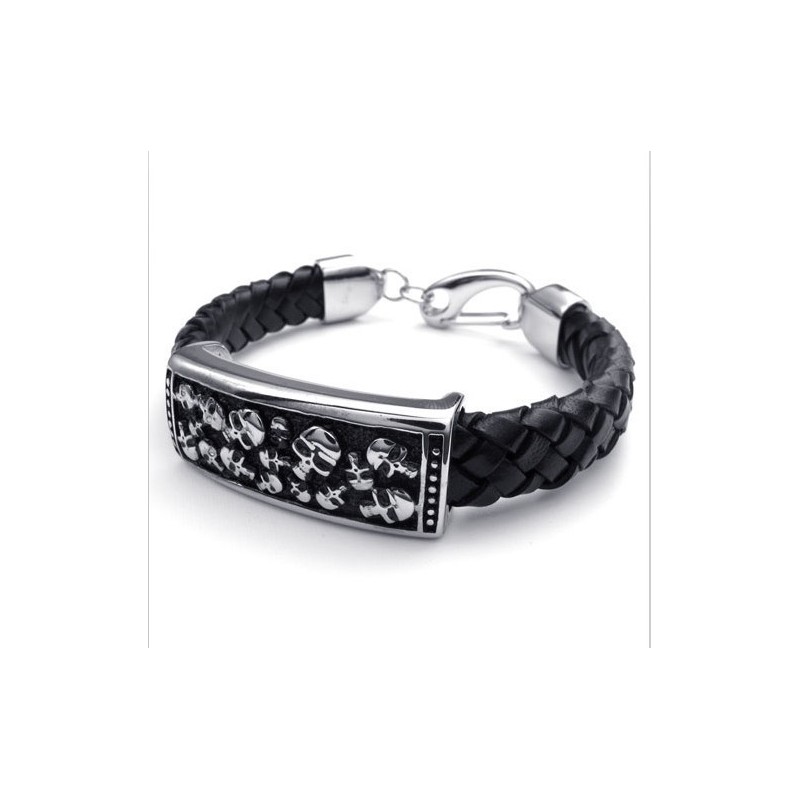 Behændigt Design, Delikate Farver, Pålideligt Titanium Læderarmbånd Af Høj Kvalitet