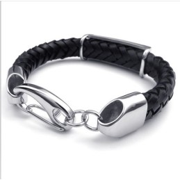 Behændigt Design, Delikate Farver, Pålideligt Titanium Læderarmbånd Af Høj Kvalitet