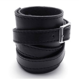 Fint Forarbejdede Delikate Farver, Pålidelig Kvalitets Titanium Læderarmbånd