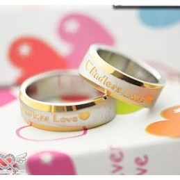 Uendelig Kærlighed Titaniumring