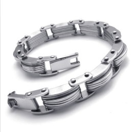 Dygtig Fremstilling Farveglans Pålidelig Kvalitet Titanium Armbånd