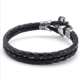 Behændigt Design, Delikate Farver, Fremragende Titanium Læderarmbånd