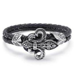 Behændigt Design, Delikate Farver, Fremragende Titanium Læderarmbånd