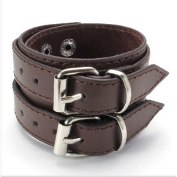 Dygtig Fremstilling Delikate Farver Pålidelig Kvalitet Titanium Læderarmbånd