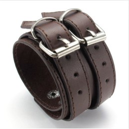 Dygtig Fremstilling Delikate Farver Pålidelig Kvalitet Titanium Læderarmbånd