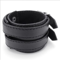 Dygtig Fremstilling Delikate Farver Pålidelig Kvalitet Titanium Læderarmbånd