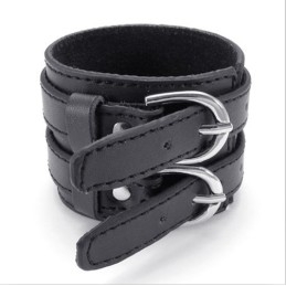 Dygtig Fremstilling Delikate Farver Pålidelig Kvalitet Titanium Læderarmbånd