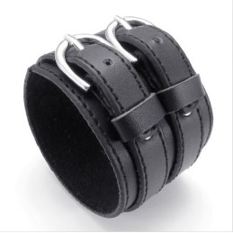 Dygtig Fremstilling Delikate Farver Pålidelig Kvalitet Titanium Læderarmbånd