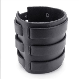 Dygtig Fremstilling Delikate Farver Pålidelig Kvalitet Titanium Læderarmbånd