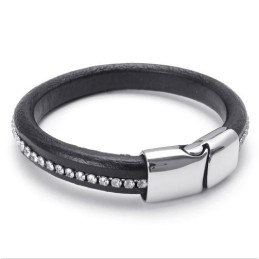 Behændigt Design, Delikate Farver, Stabilt Titanium Læderarmbånd Af Høj Kvalitet