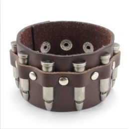 Dygtig Fremstilling Delikate Farver Pålidelig Kvalitet Titanium Læderarmbånd