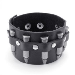 Dygtig Fremstilling Delikate Farver Pålidelig Kvalitet Titanium Læderarmbånd