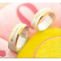 Uendelig Kærlighed Titaniumring