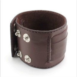 Dygtig Fremstilling Delikate Farver Pålidelig Kvalitet Titanium Læderarmbånd