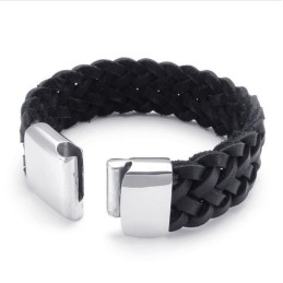 Behændigt Design, Delikate Farver, Stabilt Titanium Læderarmbånd Af Høj Kvalitet