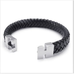 Behændigt Design, Delikate Farver, Stabilt Titanium Læderarmbånd Af Høj Kvalitet