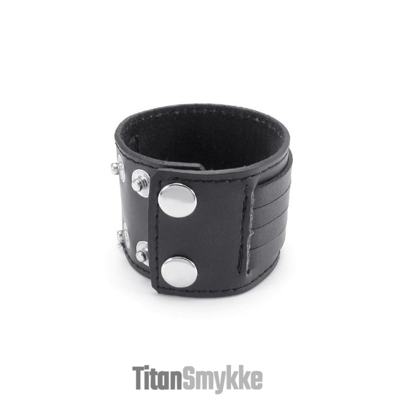 Dygtig Fremstilling Delikate Farver Pålidelig Kvalitet Titanium Læderarmbånd